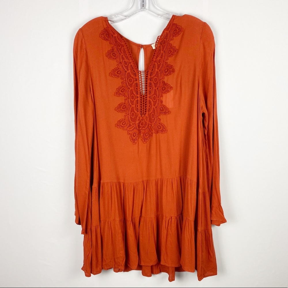 Umgee burnt Orange tunic